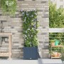 Maceteros de jardín  con sistema de riego automático gris | Foro24.es | Tu tienda online para hogar, jardín y más Foro24.es