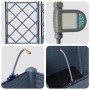 Maceteros de jardín  con sistema de riego automático gris | Foro24.es | Tu tienda online para hogar, jardín y más Foro24.es