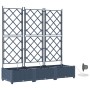 Maceteros  con sistema de riego 3 pcs Gris | Foro24.es | Tu tienda online para hogar, jardín y más Foro24.es