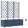 Conjuntos de Jardineras con Sistema de Riego 3 pcs Gris | Foro24.es | Tu tienda online para hogar, jardín y más Foro24.es