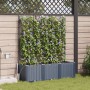Conjuntos de Jardineras con Sistema de Riego 3 pcs Gris | Foro24.es | Tu tienda online para hogar, jardín y más Foro24.es