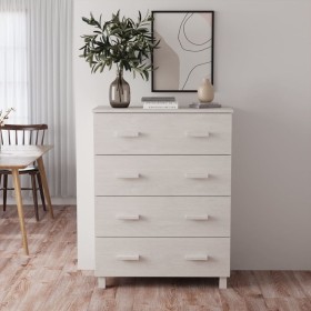 HAMAR Sideboard aus massiver Kiefer in Weiß 79x40x103,5 cm von vidaXL, Sideboards - Ref: Foro24-340425, Preis: 155,05 €, Raba...