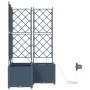 Maceteros de Jardín  con Sistema de Riego 3 pcs Gris | Foro24.es | Tu tienda online para hogar, jardín y más Foro24.es