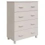 HAMAR Sideboard aus massiver Kiefer in Weiß 79x40x103,5 cm von vidaXL, Sideboards - Ref: Foro24-340425, Preis: 165,89 €, Raba...