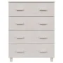 HAMAR Sideboard aus massiver Kiefer in Weiß 79x40x103,5 cm von vidaXL, Sideboards - Ref: Foro24-340425, Preis: 165,89 €, Raba...