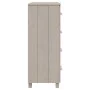 HAMAR Sideboard aus massiver Kiefer in Weiß 79x40x103,5 cm von vidaXL, Sideboards - Ref: Foro24-340425, Preis: 165,89 €, Raba...