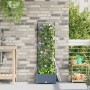 Macetero de Jardín con Enrejado Gris Claro 40x40x125.5 cm by , Pots and planters - Ref: Foro24-42002881, Price: 37,84 €, Disc...
