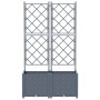 Macetero con Enrejado 2 pcs Gris Claro 80x40x143 cm von , Töpfe und Pflanzgefäße - Ref: Foro24-42002884, Preis: 65,09 €, Raba...