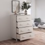 Aparador HAMAR madera maciza de pino blanco 79x40x103,5 cm by vidaXL, Sideboards - Ref: Foro24-340425, Price: 143,81 €, Disco...