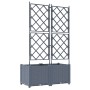 Macetero con Enrejado 2 pcs Gris Claro 80x40x143 cm von , Töpfe und Pflanzgefäße - Ref: Foro24-42002884, Preis: 65,09 €, Raba...