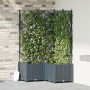 Macetero de jardín con enrejado 3 pcs Gris claro 80x80x143 cm | Foro24.es | Tu tienda online para hogar, jardín y más Foro24.es