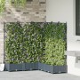 Macetero de Jardín con Trellis 5 pcs Gris Claro 120x120x125.5 cm | Foro24.es | Tu tienda online para hogar, jardín y más Foro24.es