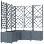 Macetero de Jardín con Enrejado 5 pcs Gris Claro 120x120x143 cm | Foro24.es | Tu tienda online para hogar, jardín y más Foro24.es