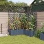 Macetero de Jardín con Enrejado 5 pcs Gris Claro 120x120x143 cm | Foro24.es | Tu tienda online para hogar, jardín y más Foro24.es