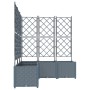 Macetero de Jardín con Enrejado 5 pcs Gris Claro 120x120x143 cm | Foro24.es | Tu tienda online para hogar, jardín y más Foro24.es