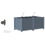 Macetas de Jardín  con Sistema de Irrigación 2 pcs Gris Claro | Foro24.es | Tu tienda online para hogar, jardín y más Foro24.es