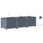 Macetas de Jardín  con Sistema de Riego 3 pcs Gris Claro | Foro24.es | Tu tienda online para hogar, jardín y más Foro24.es