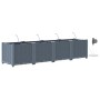 Macetas de Jardín  con Sistema de Irrigación por Agua 4 pcs Gris Claro | Foro24.es | Tu tienda online para hogar, jardín y más Foro24.es