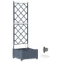 Maceteros de jardín  con sistema de riego automático gris claro | Foro24.es | Tu tienda online para hogar, jardín y más Foro24.es