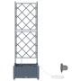 Maceteros de jardín  con sistema de riego automático gris claro | Foro24.es | Tu tienda online para hogar, jardín y más Foro24.es