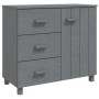 HAMAR sideboard solid dark gray pine wood 90x40x80 cm by vidaXL, Sideboards - Ref: Foro24-340430, Price: 160,85 €, Discount: %