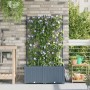 Maceteros de jardín  con sistema de riego 2 piezas Gris Claro | Foro24.es | Tu tienda online para hogar, jardín y más Foro24.es