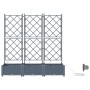Maceteros de jardín  con sistema de riego 3 pcs Gris Claro | Foro24.es | Tu tienda online para hogar, jardín y más Foro24.es