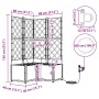 maceteros de jardín  con sistema de riego 3 pcs Gris Claro | Foro24.es | Tu tienda online para hogar, jardín y más Foro24.es