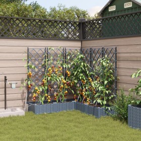 Maceteros de jardín con sistema de riego por
