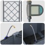 maceteros de jardín  con sistema de riego 5 pcs gris claro | Foro24.es | Tu tienda online para hogar, jardín y más Foro24.es