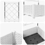 Macetero con Enrejado Blanco 40x40x125.5 cm von , Töpfe und Pflanzgefäße - Ref: Foro24-42002903, Preis: 43,37 €, Rabatt: %