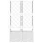 Macetero de Jardín con Enrejado 2 pcs Blanco 80x40x143 cm von , Töpfe und Pflanzgefäße - Ref: Foro24-42002906, Preis: 60,26 €...