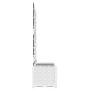 Macetero de Jardín con Enrejado 2 pcs Blanco 80x40x143 cm von , Töpfe und Pflanzgefäße - Ref: Foro24-42002906, Preis: 60,26 €...