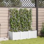 Macetero con enrejado 3 pcs Blanco 120x40x143 cm von , Töpfe und Pflanzgefäße - Ref: Foro24-42002908, Preis: 92,41 €, Rabatt: %