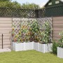 Macetero de jardín con enrejado 5 pcs Blanco 120x120x143 cm | Foro24.es | Tu tienda online para hogar, jardín y más Foro24.es