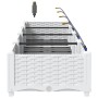 maceteros  con sistema de riego 4 pcs blanco | Foro24.es | Tu tienda online para hogar, jardín y más Foro24.es