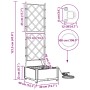 Macetas de Jardín  con Sistema de Riego Blanco | Foro24.es | Tu tienda online para hogar, jardín y más Foro24.es