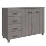 HAMAR sideboard solid light gray pine wood 113x40x80 cm by vidaXL, Sideboards - Ref: Foro24-340447, Price: 147,10 €, Discount: %