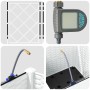 Maceteros de jardín  con sistema de riego blanco | Foro24.es | Tu tienda online para hogar, jardín y más Foro24.es
