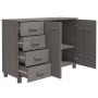 HAMAR Sideboard aus massivem hellgrauem Kiefernholz 113x40x80 cm von vidaXL, Sideboards - Ref: Foro24-340447, Preis: 148,76 €...