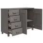 HAMAR Sideboard aus massivem hellgrauem Kiefernholz 113x40x80 cm von vidaXL, Sideboards - Ref: Foro24-340447, Preis: 147,10 €...