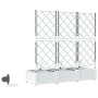 Maceteros de jardín  con sistema de riego 3 pcs Blanco | Foro24.es | Tu tienda online para hogar, jardín y más Foro24.es