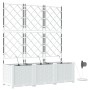 Maceteros de jardín con sistema de riego 3 pcs Blanco von , Töpfe und Pflanzgefäße - Ref: Foro24-42002921, Preis: 128,13 €, R...