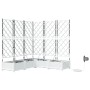 Maceteros de jardín  con sistema de riego 5 pcs Blanco | Foro24.es | Tu tienda online para hogar, jardín y más Foro24.es