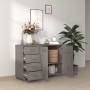 HAMAR sideboard solid light gray pine wood 113x40x80 cm by vidaXL, Sideboards - Ref: Foro24-340447, Price: 148,76 €, Discount: %