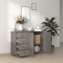 HAMAR sideboard solid light gray pine wood 113x40x80 cm by vidaXL, Sideboards - Ref: Foro24-340447, Price: 147,10 €, Discount: %