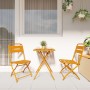 Juego de Comedor al Aire Libre Mostaza Metal Compacto Plegable | Foro24.es | Tu tienda online para hogar, jardín y más Foro24.es