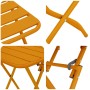 Juego de Comedor al Aire Libre Mostaza Metal Compacto Plegable | Foro24.es | Tu tienda online para hogar, jardín y más Foro24.es