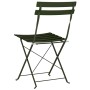 Sillas de Jardín Plegables  2 pcs Verde Oscuro Acero | Foro24.es | Tu tienda online para hogar, jardín y más Foro24.es