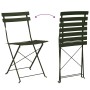 Sillas de Jardín Plegables  2 pcs Verde Oscuro Acero | Foro24.es | Tu tienda online para hogar, jardín y más Foro24.es